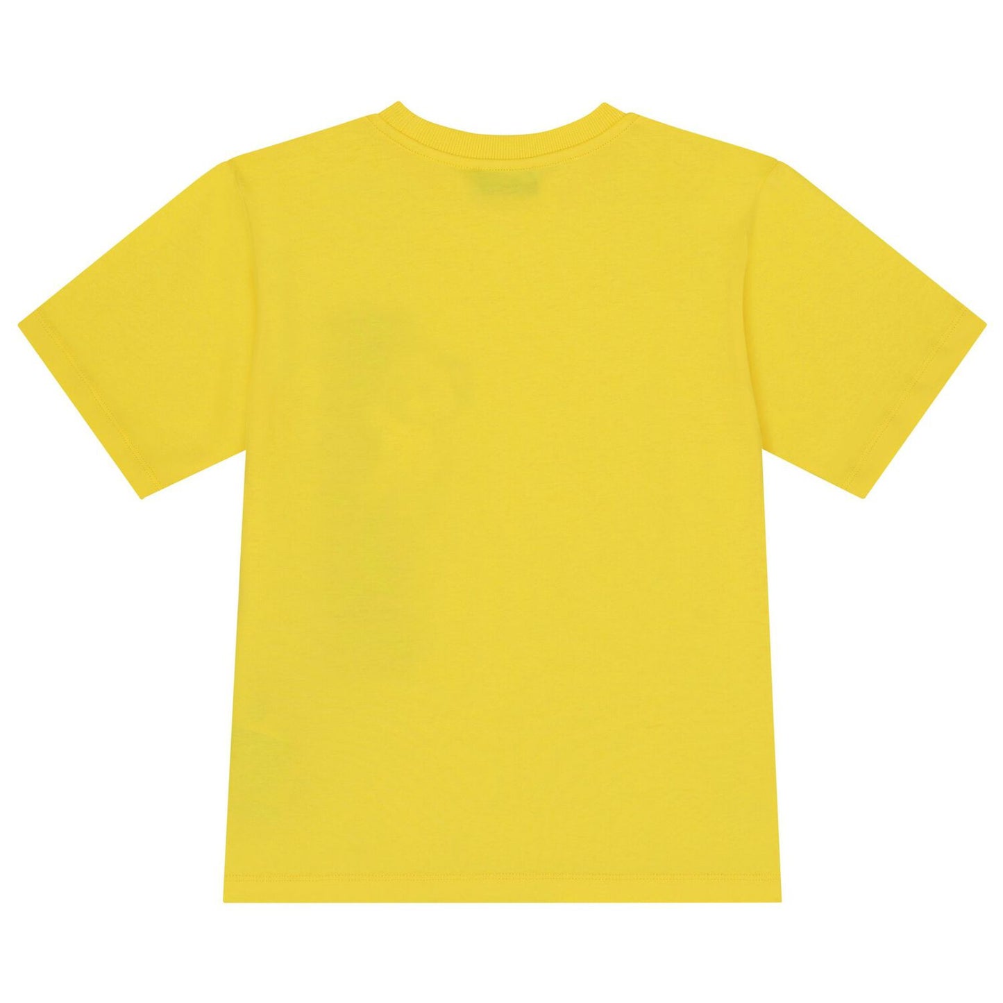MOSCHINO Unisex Yellow Teddy Bear Logo T-Shirt