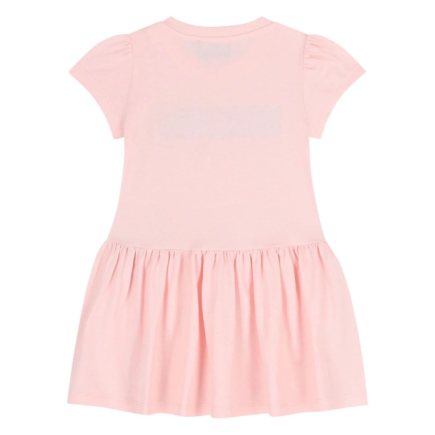MOSCHINO Younger Girls Pink Logo Dress