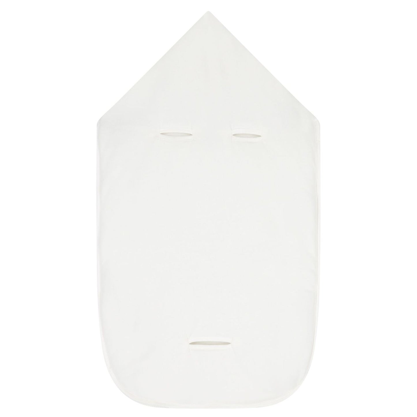 MOSCHINO White Teddy Bear Logo Baby Nest