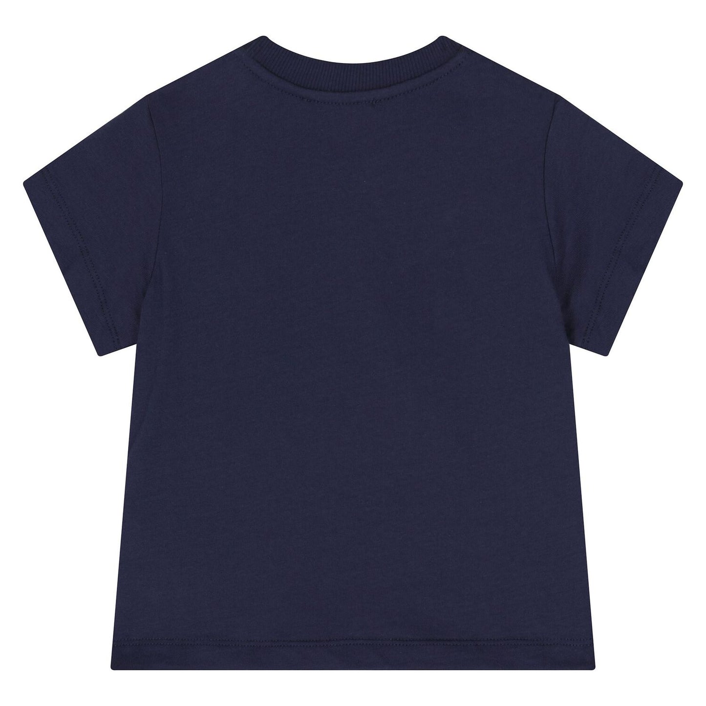 MOSCHINO Younger Navy Blue Teddy Bear Logo T-Shirt