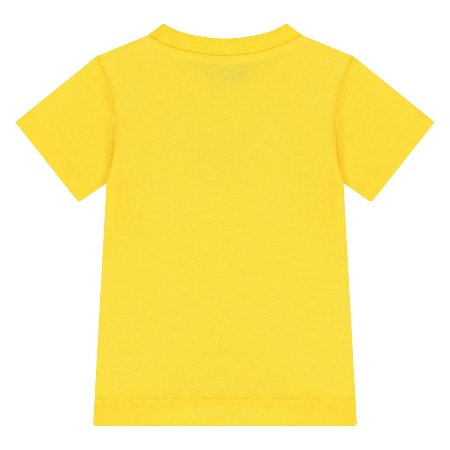 MOSCHINO Younger Yellow Teddy Bear Logo T-Shirt