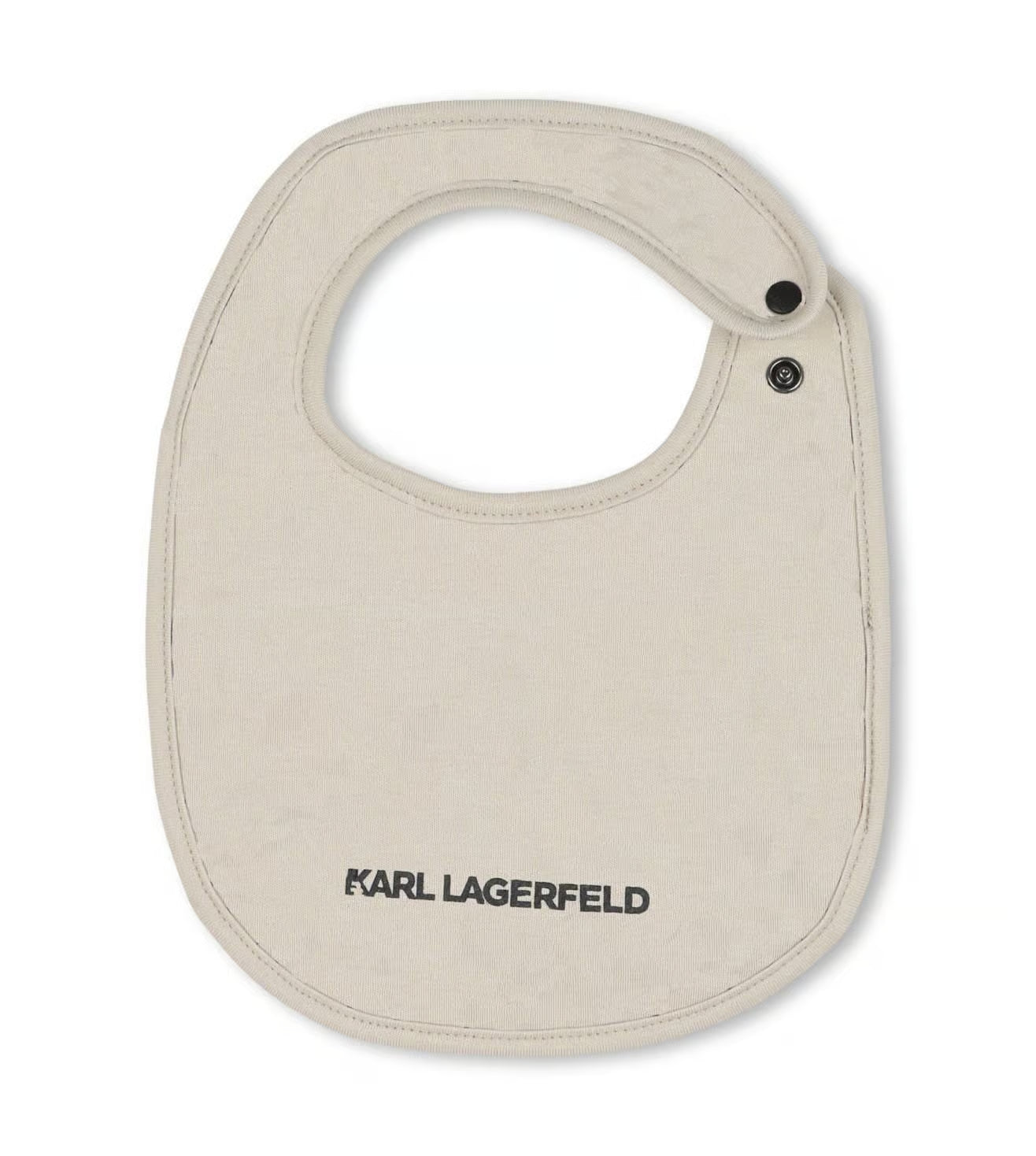 KARL LAGERFELD Z30974/211 Beige Logo Printed Baby Grow