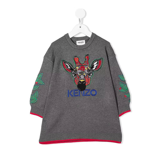KENZO KIDS Girls Sweater Dress