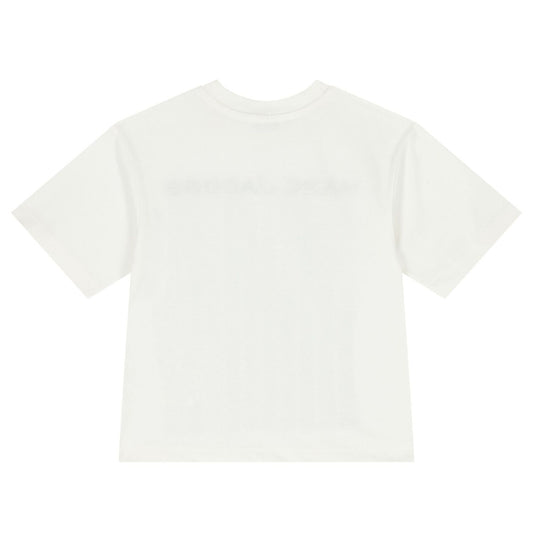 MARC JACOBS Boys White Logo T-Shirt
