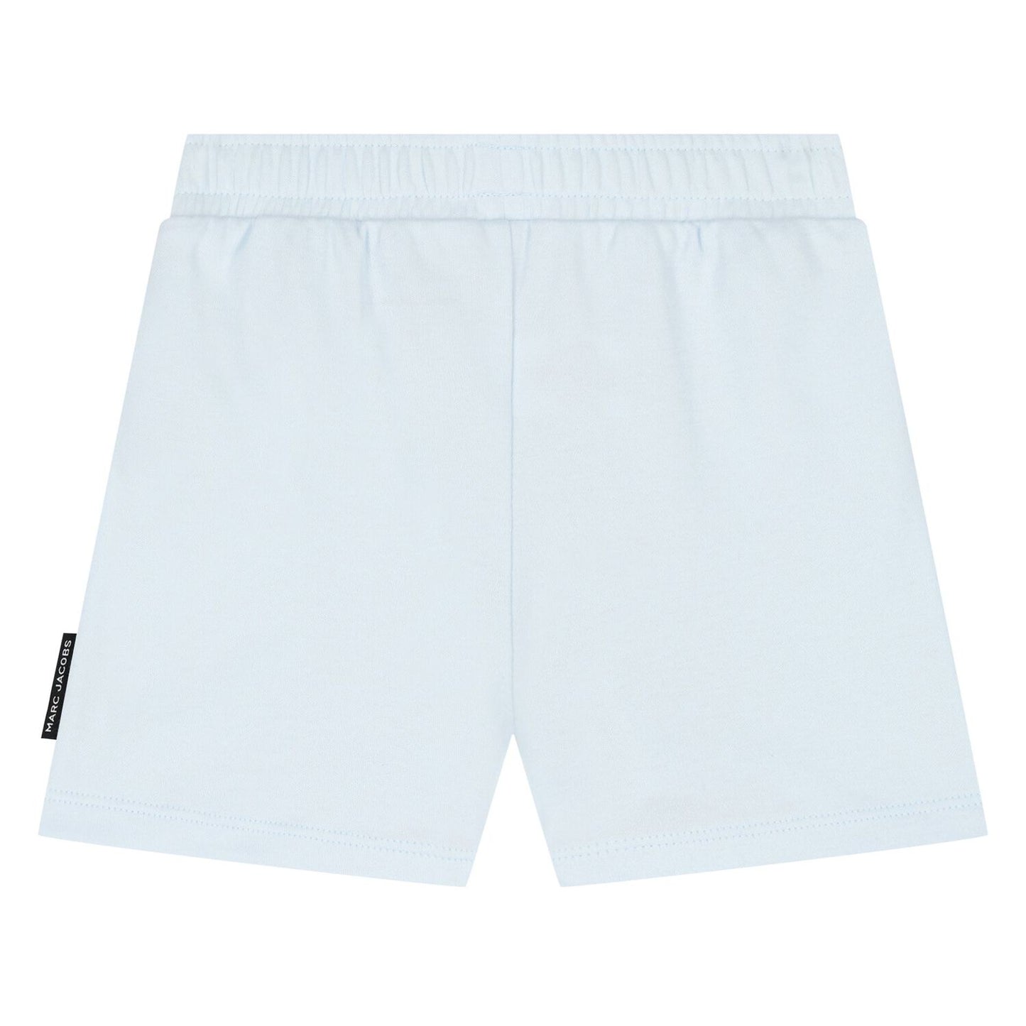 MARC JACOBS Younger Boys White & Blue Logo Shorts Set
