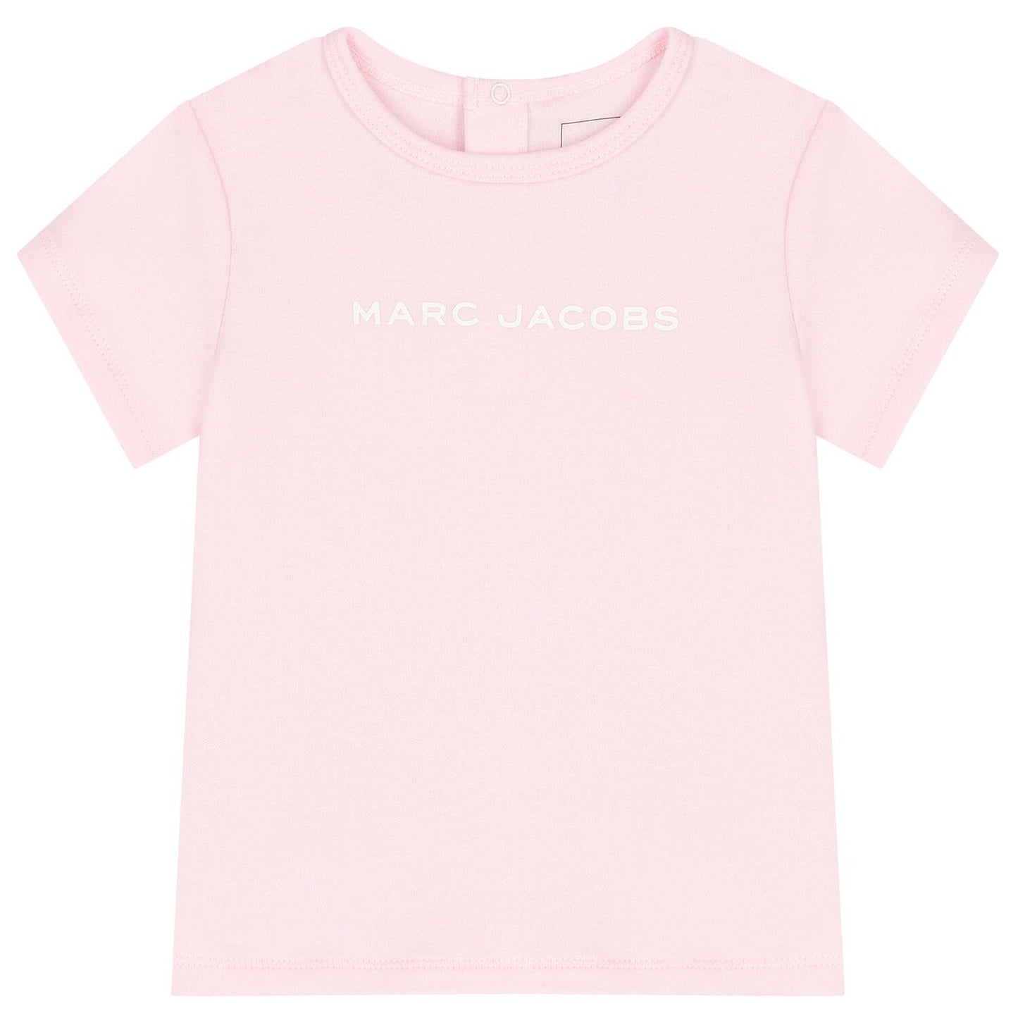 MARC JACOBS Younger Girls Pink Logo T-Shirt + Shorts Set