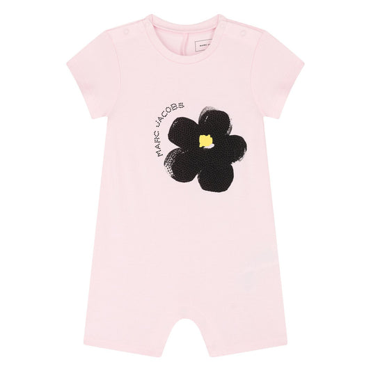 MARC JACOBS Baby Girls Pink Daisy Romper