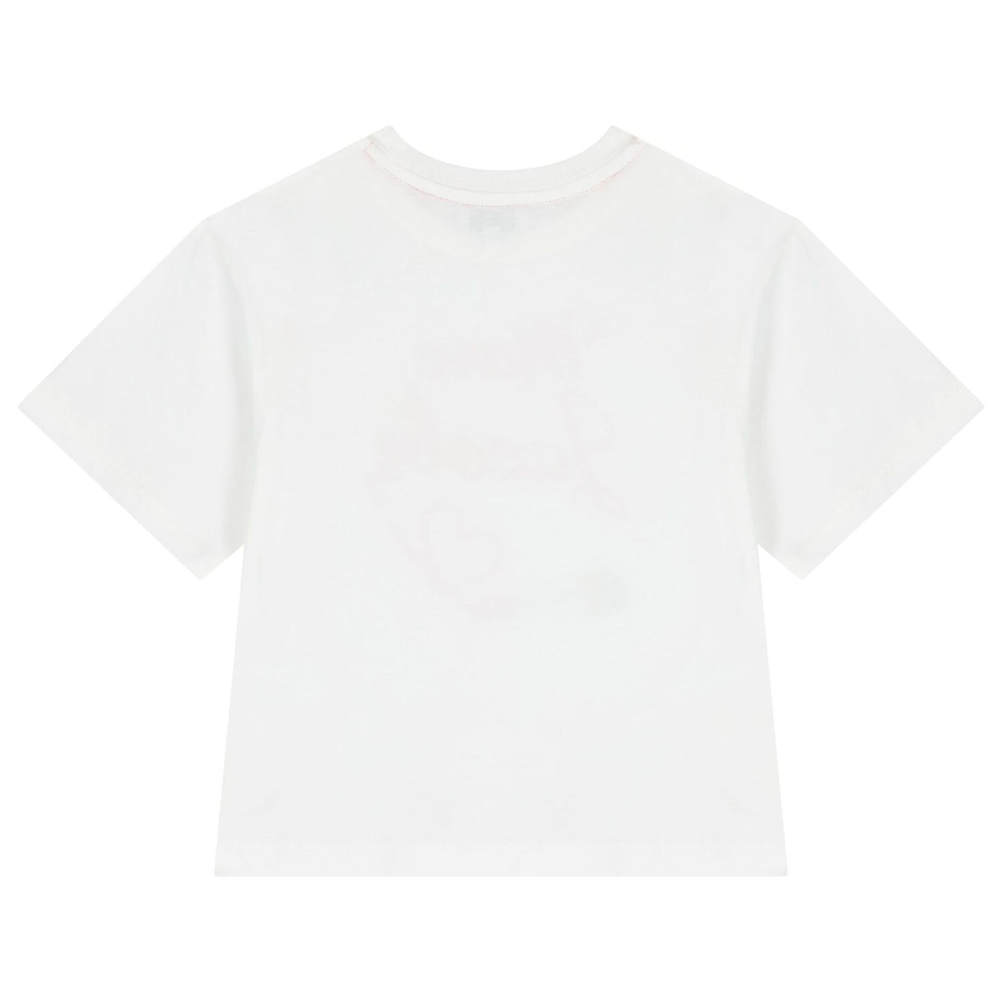 MARC JACOBS W60579/10P Girls White Logo T-Shirt