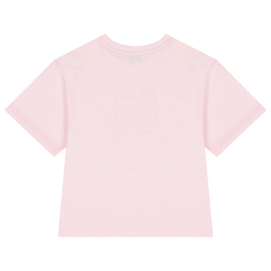 MARC JACOBS W60579/475 Girls Pink Logo T-Shirt