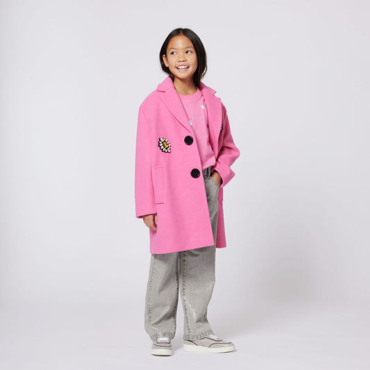 MARC JACOBS W60599/490 Girls Pink Logo T-Shirt