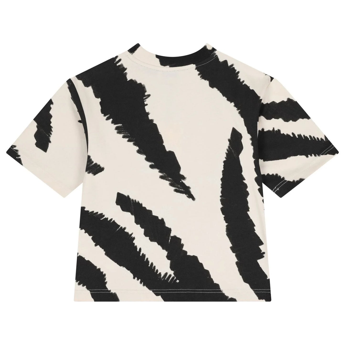MARC JACOBS W60638/09B Boys Black & Ivory Zebra T-Shirt