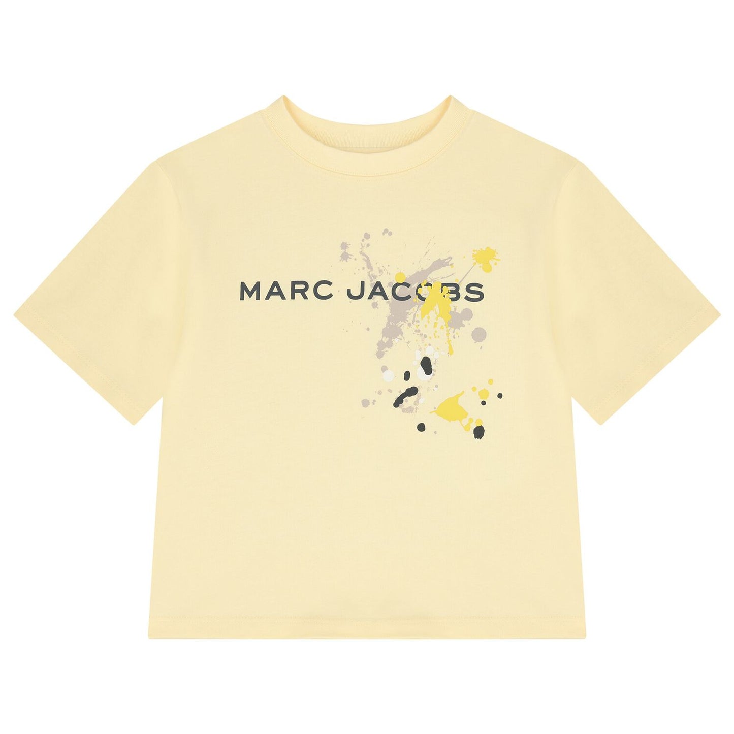 MARC JACOBS W60641/503 Boys Yellow Logo T-Shirt
