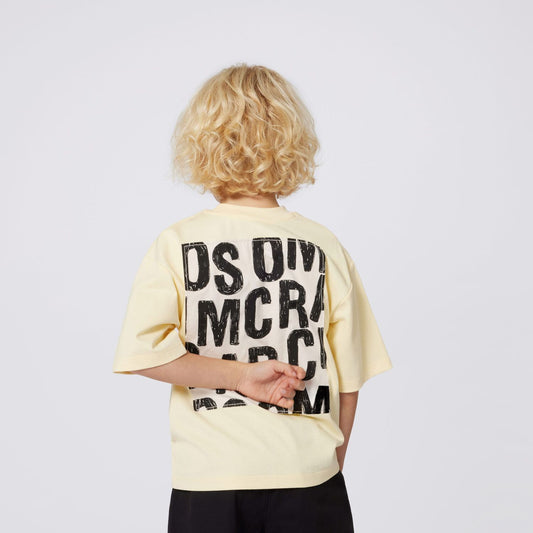 MARC JACOBS W60641/503 Boys Yellow Logo T-Shirt