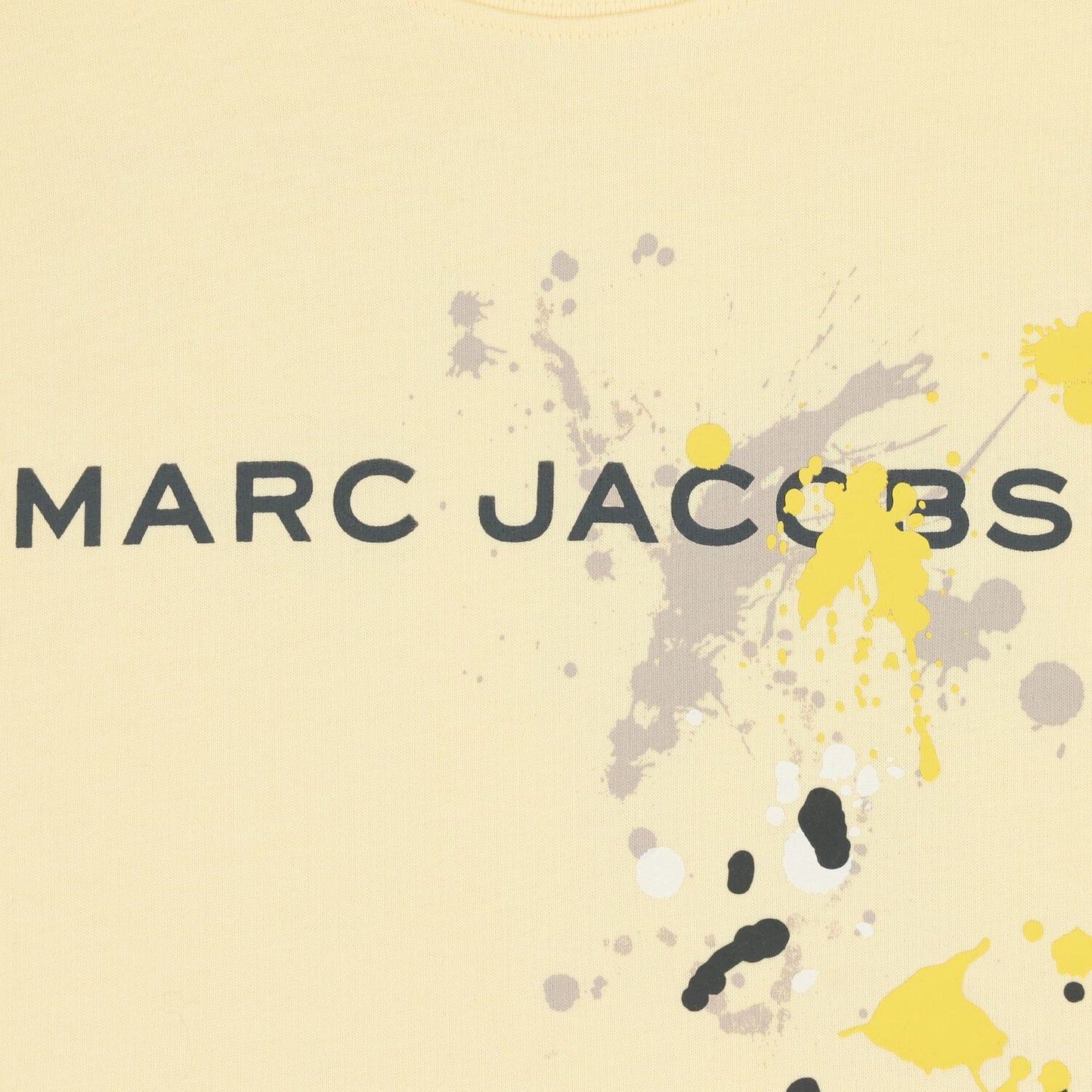 MARC JACOBS W60641/503 Boys Yellow Logo T-Shirt