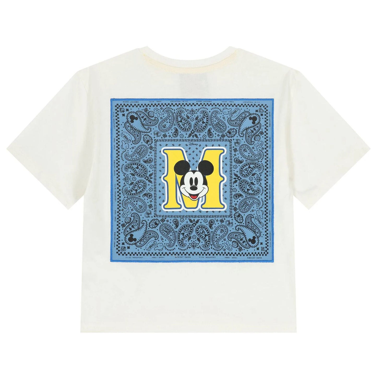 MARC JACOBS W60692/126 Boys White Disney T-Shirt