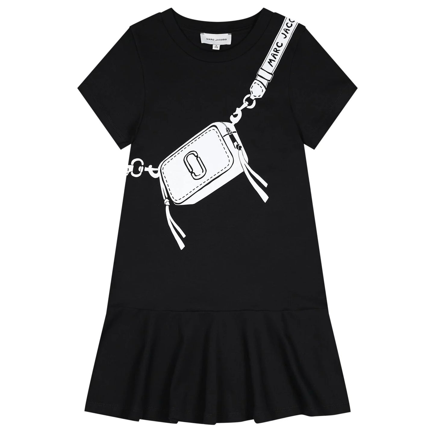 MARC JACOBS Girls Black Bag Dress
