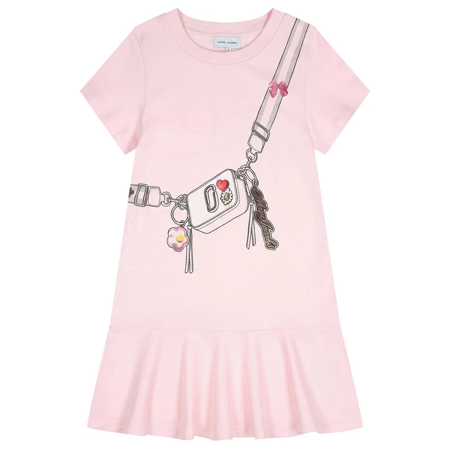 MARC JACOBS Girls Pink Bag Dress