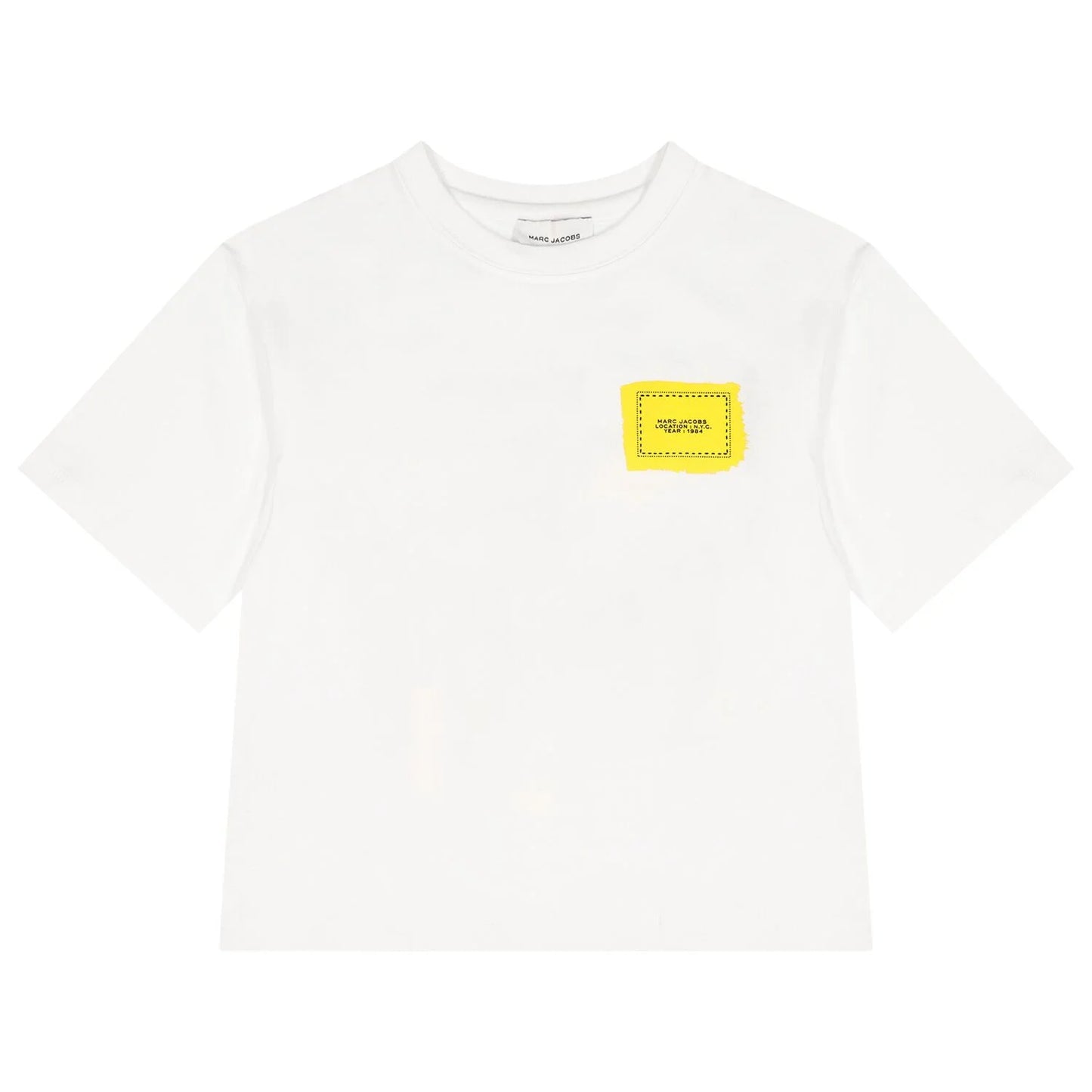 MARC JACOBS Boys White Logo T-Shirt