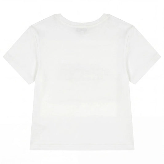 MARC JACOBS Boys White Logo T-Shirt