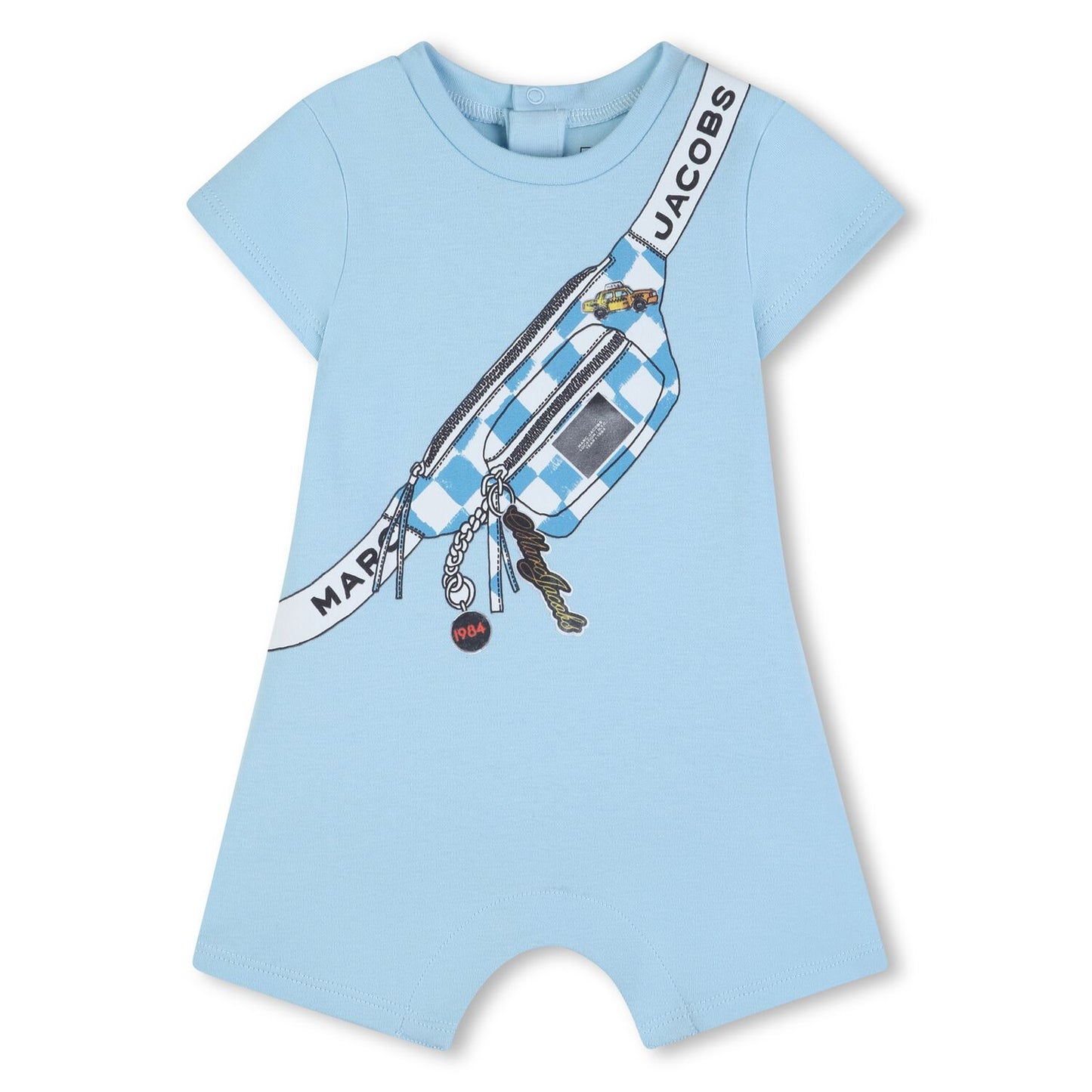 MARC JACOBS Baby Boys Blue Bag Baby Romper