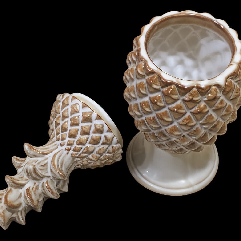 Pineapple ceramic Vase