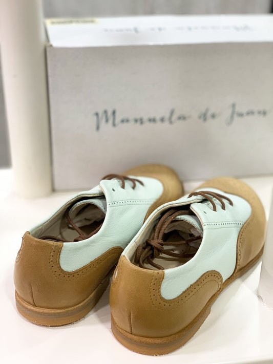 Manuela de Juan Boys Handmade Shoes Brown