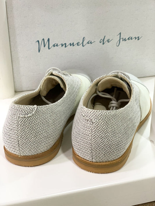 Manuela de Juan Boys Handmade Shoes Grey