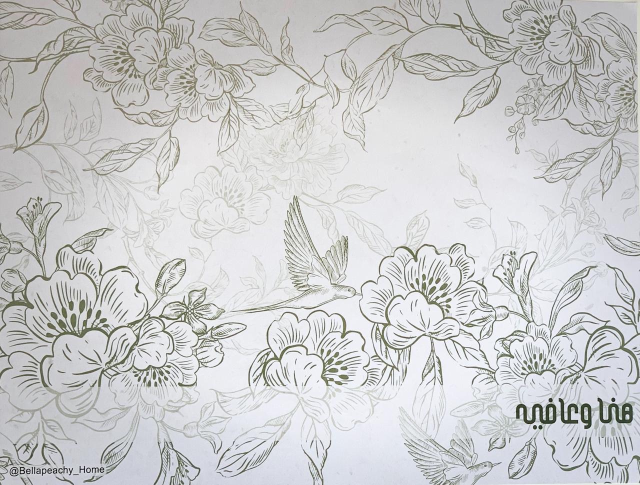 PLACEMATS Disposable Placemats Paper with Designed Prints ( Pack of 25 Sheets )