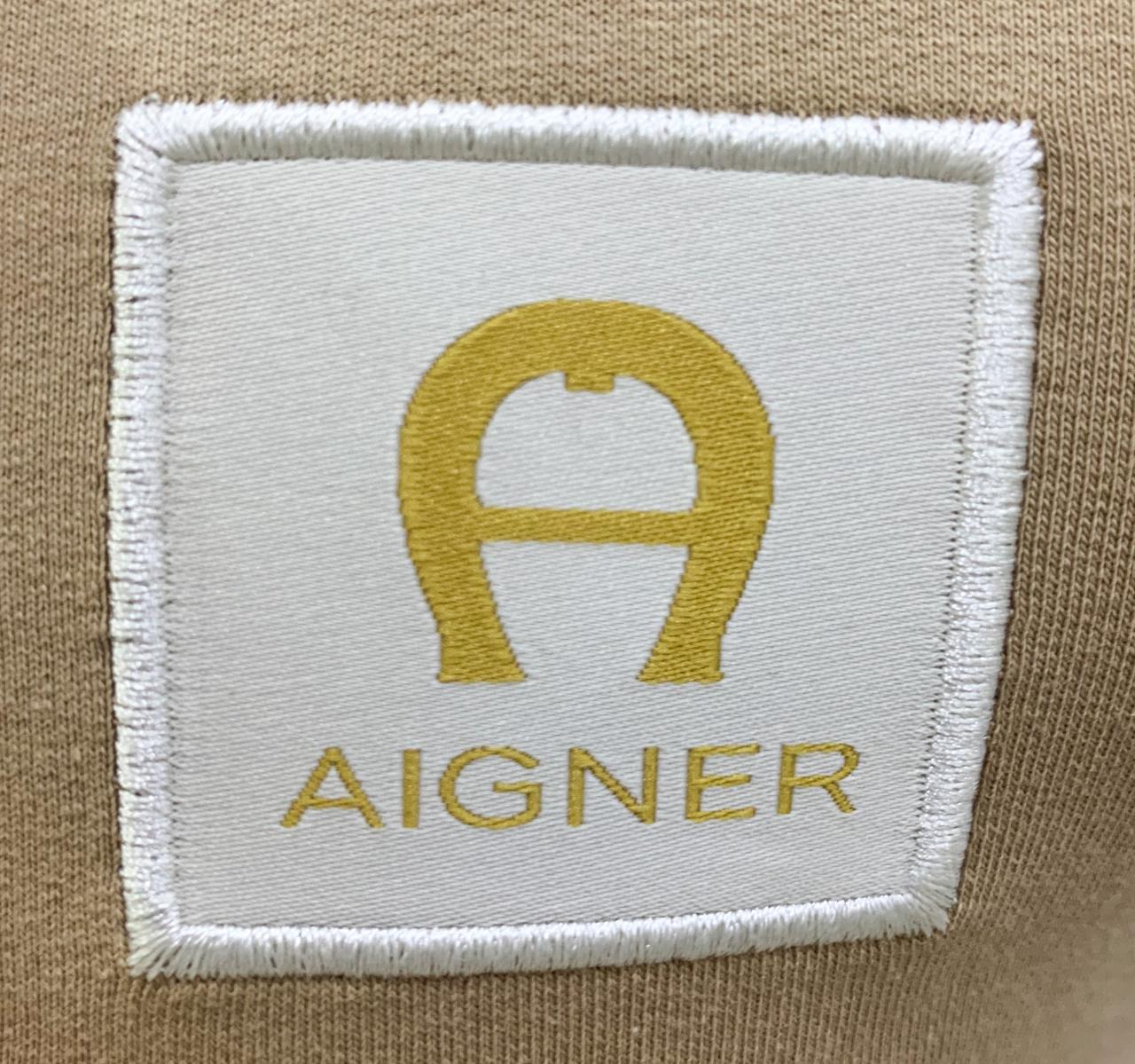 AIGNER Girls Brown Sleeveless Logo Dress