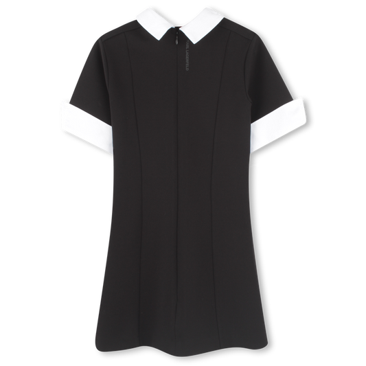 KARL LAGERFELD Girls Short-sleeved Black Dress