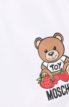 MOSCHINO Girls White Logo Shorts