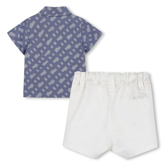 BOSS Baby Boys Shirt + Short Set