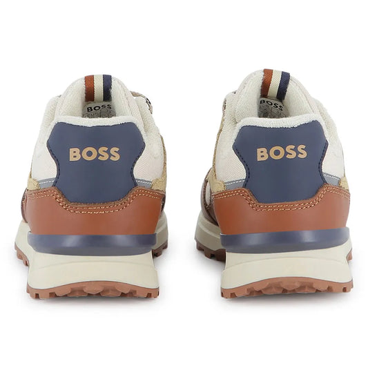 BOSS J52560 Kids Boys Trainers