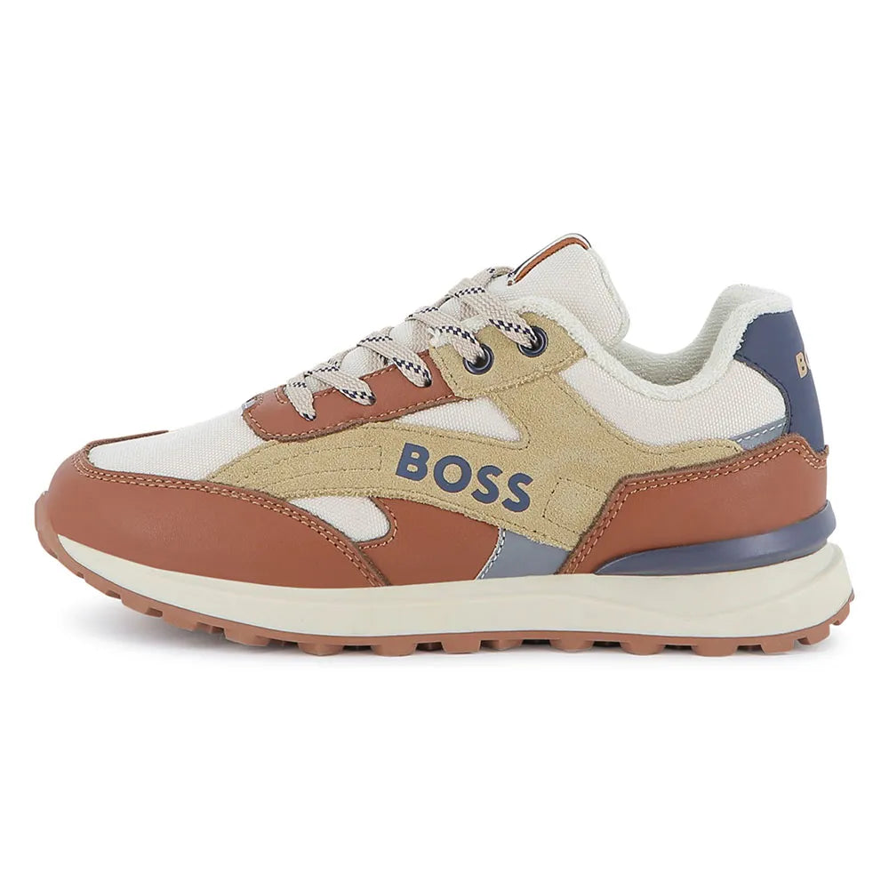 BOSS J52560 Kids Boys Trainers