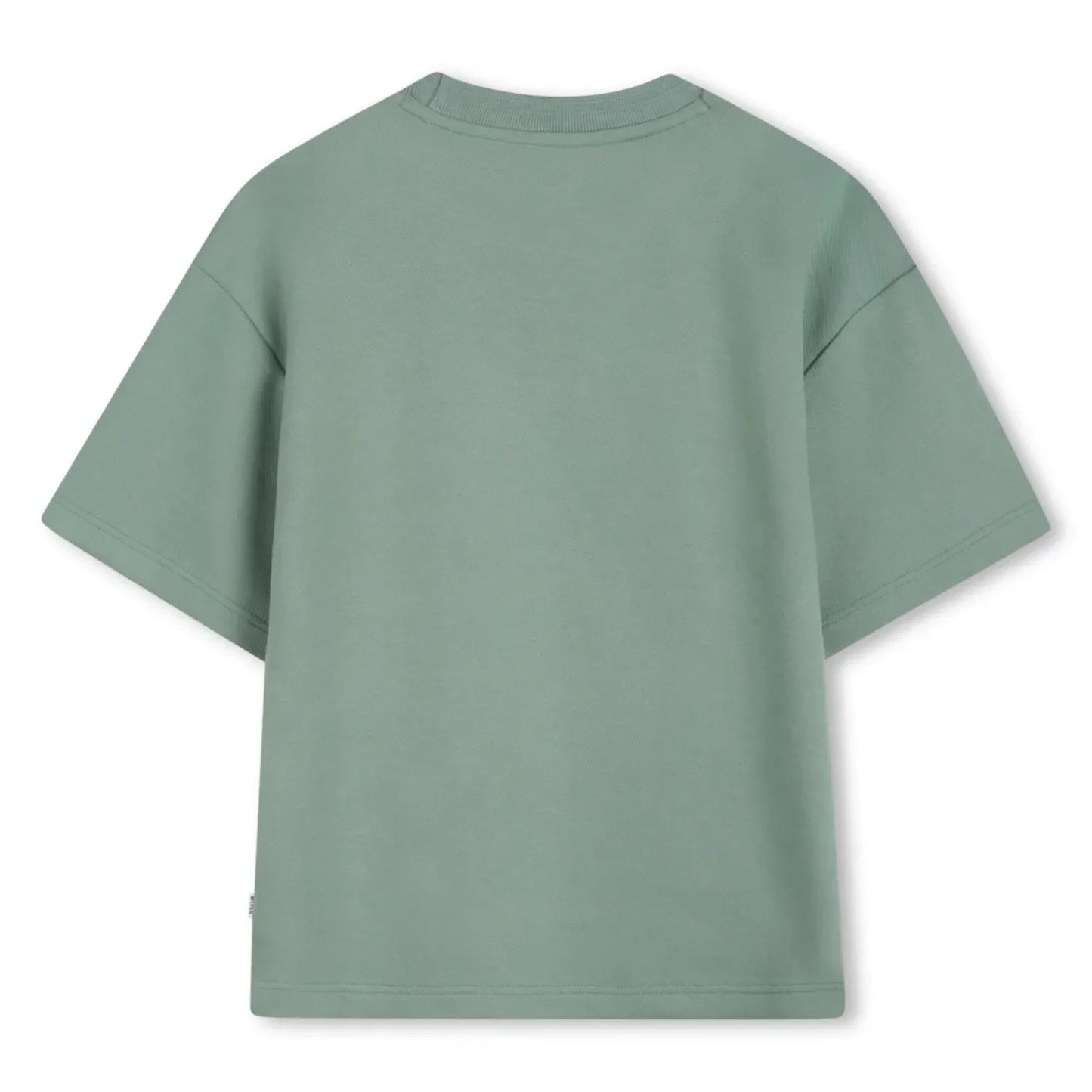 BOSS Boys Green Logo T-Shirt
