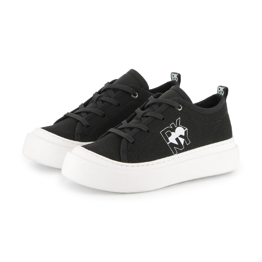DKNY Girls Canvas Sneakers