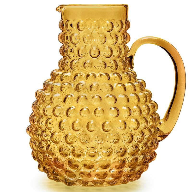 Glass pitcher - Amber
