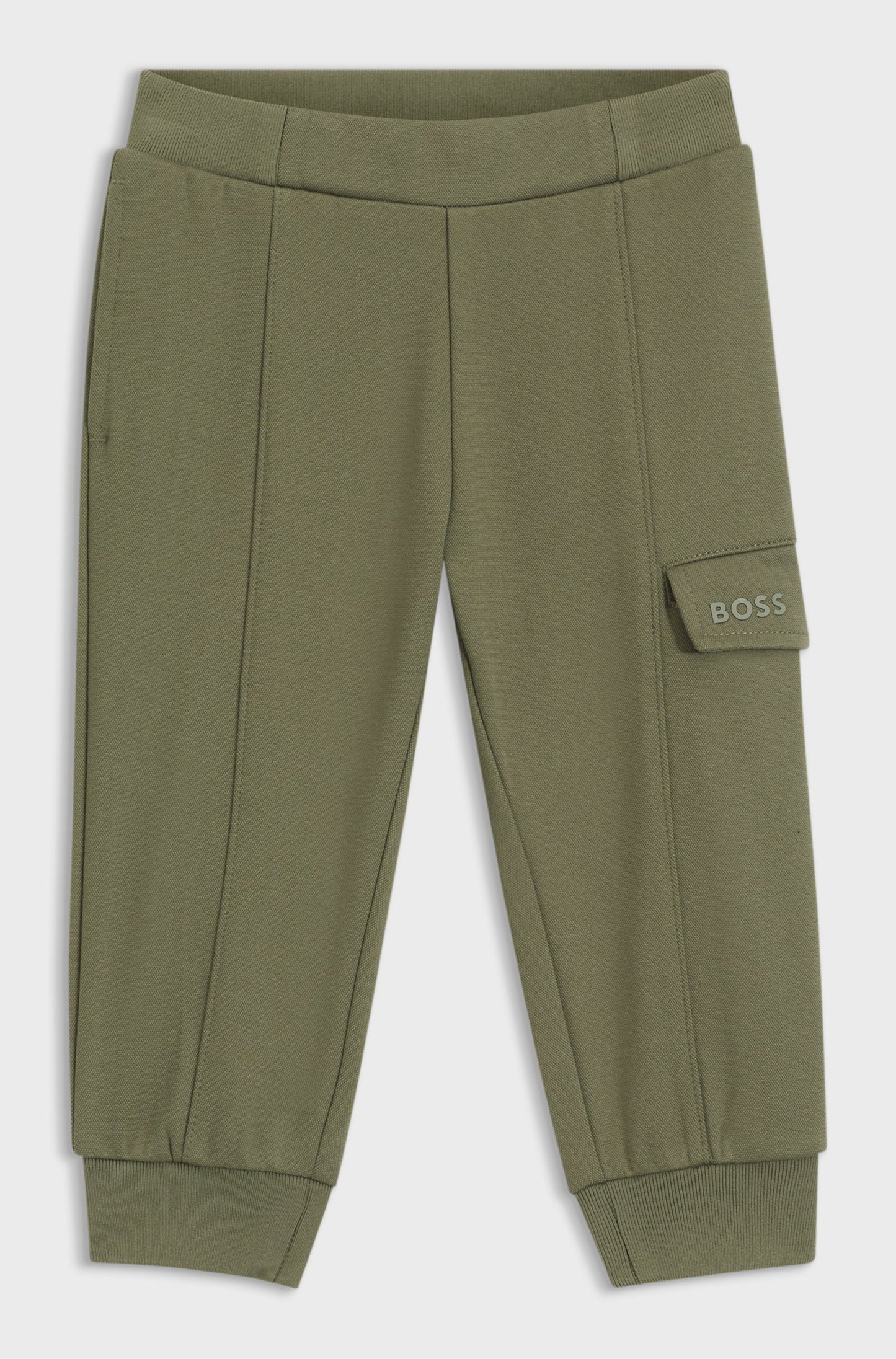 BOSS J52436/724 Young Boys Trousers in Stretch Piqué
