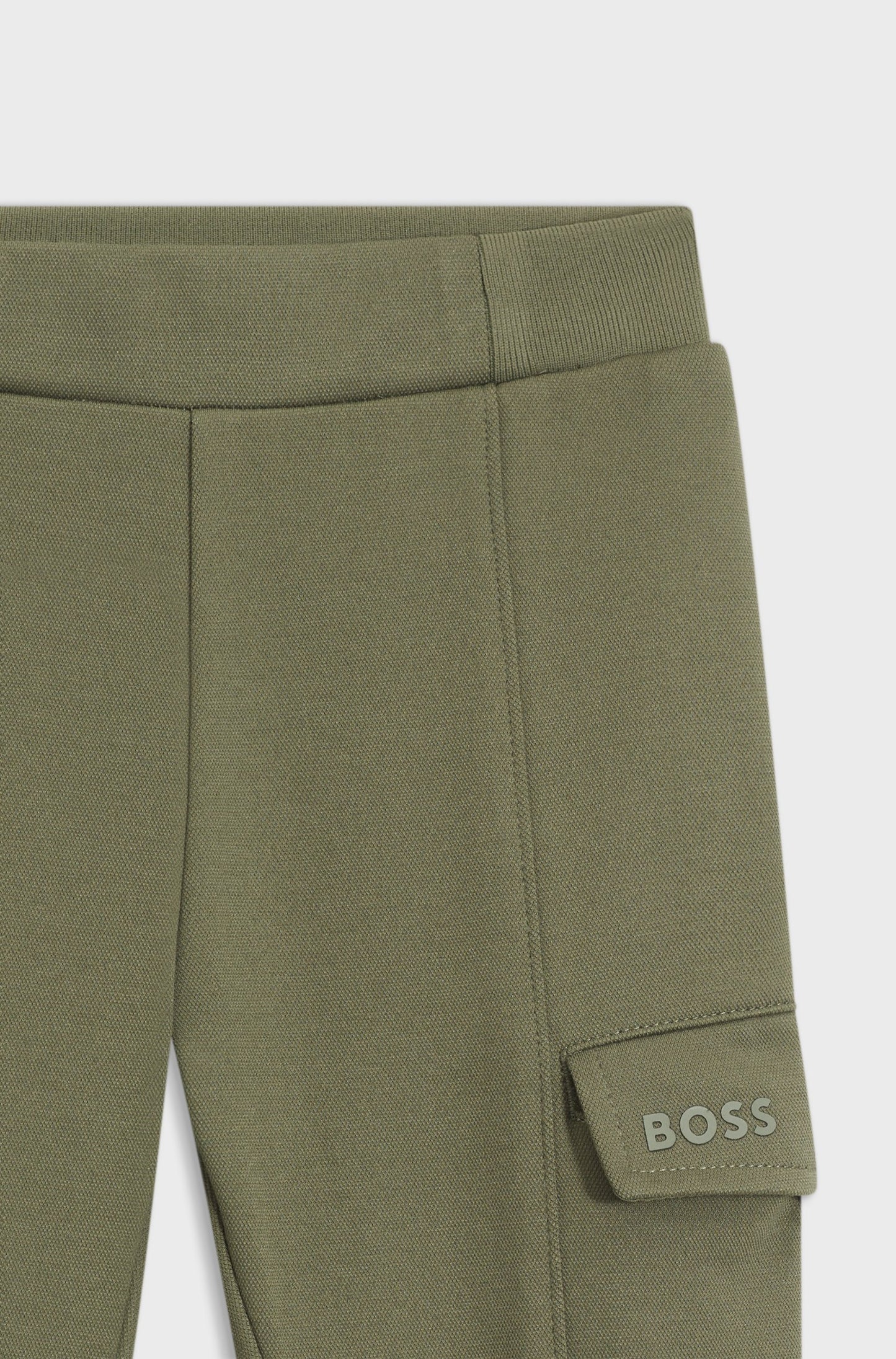 BOSS J52436/724 Young Boys Trousers in Stretch Piqué