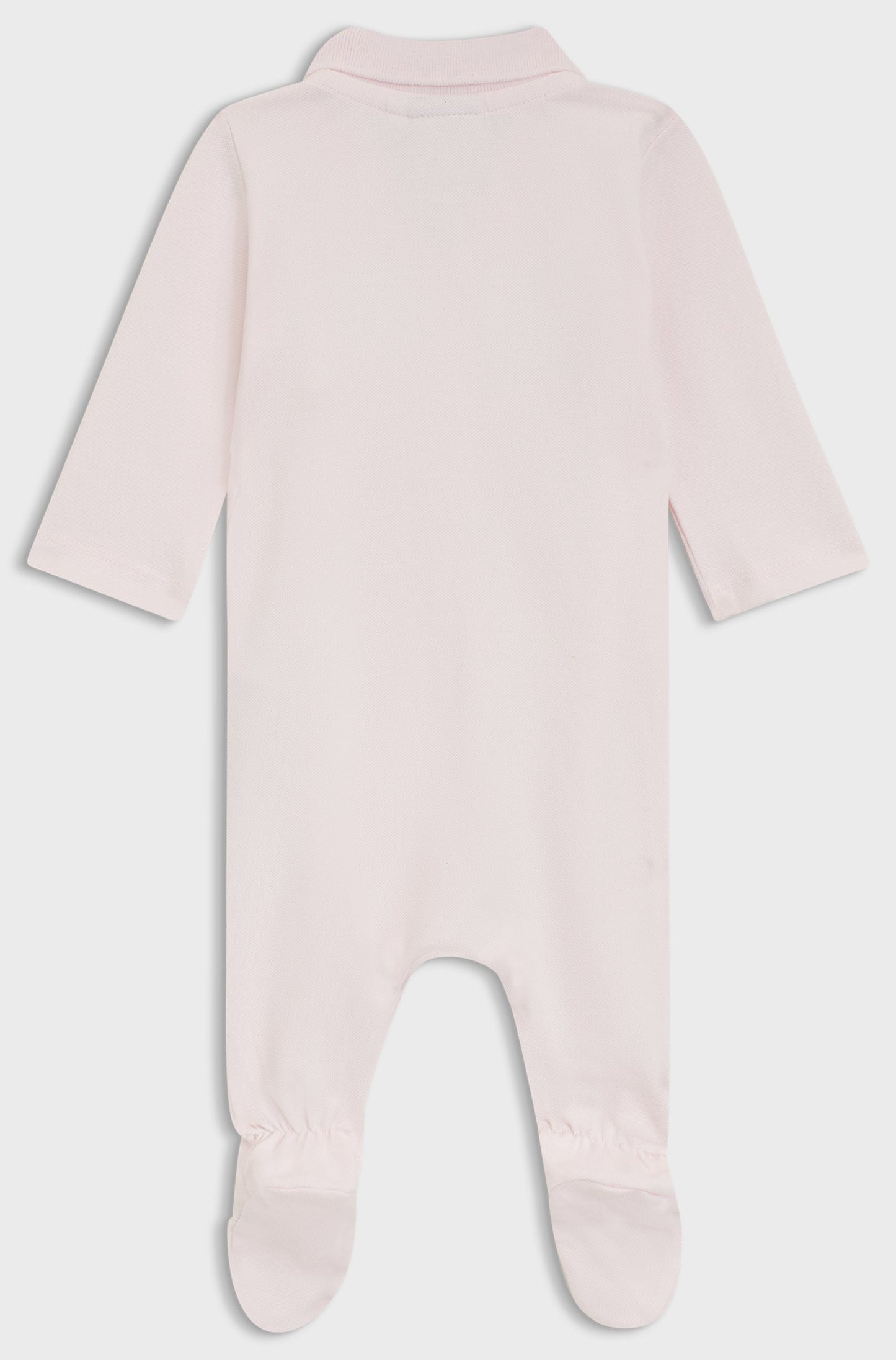 BOSS J52501.44L Baby Girls Pink & White Babygrow