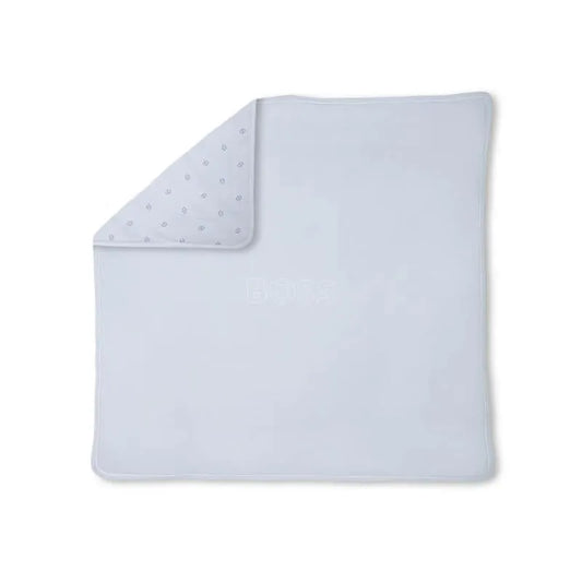 BOSS Blue Logo Baby Blanket