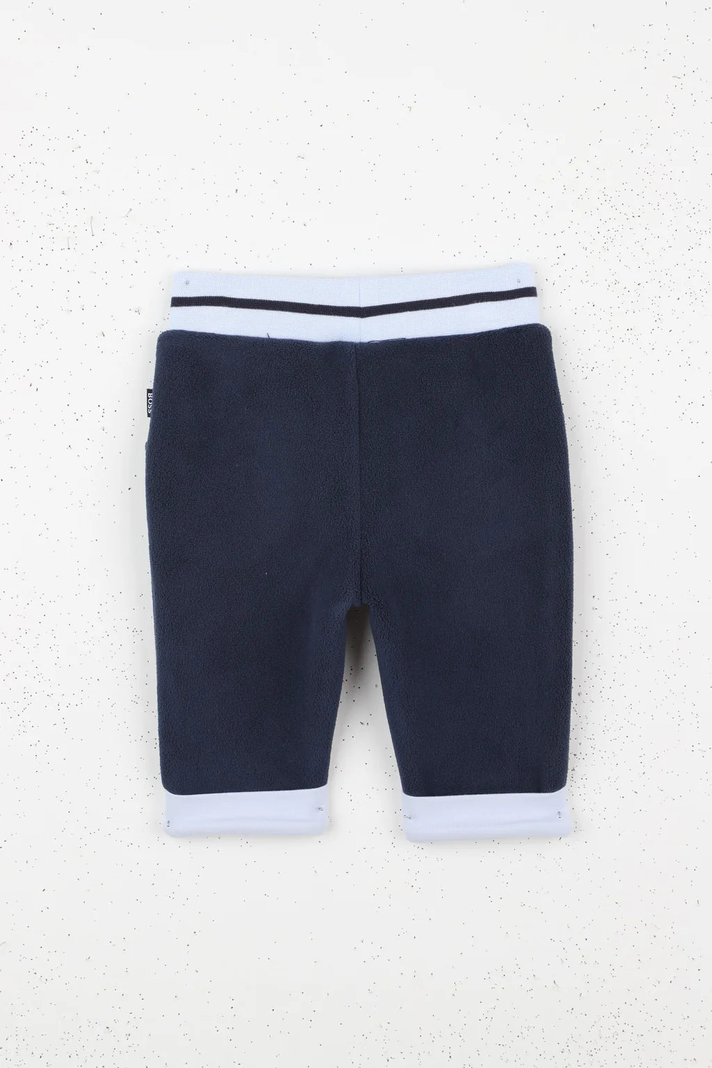 BOSS J52542/849 Younger Boys Navy Blue Fleece Cardigan and Trousers set