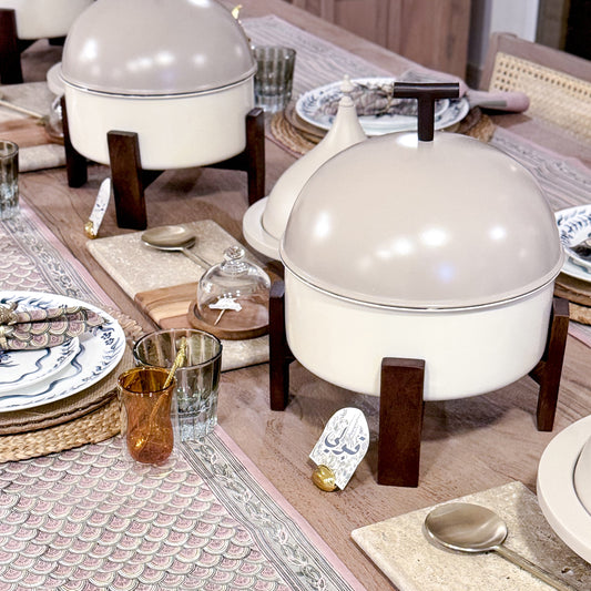 Pink floral Table Runner