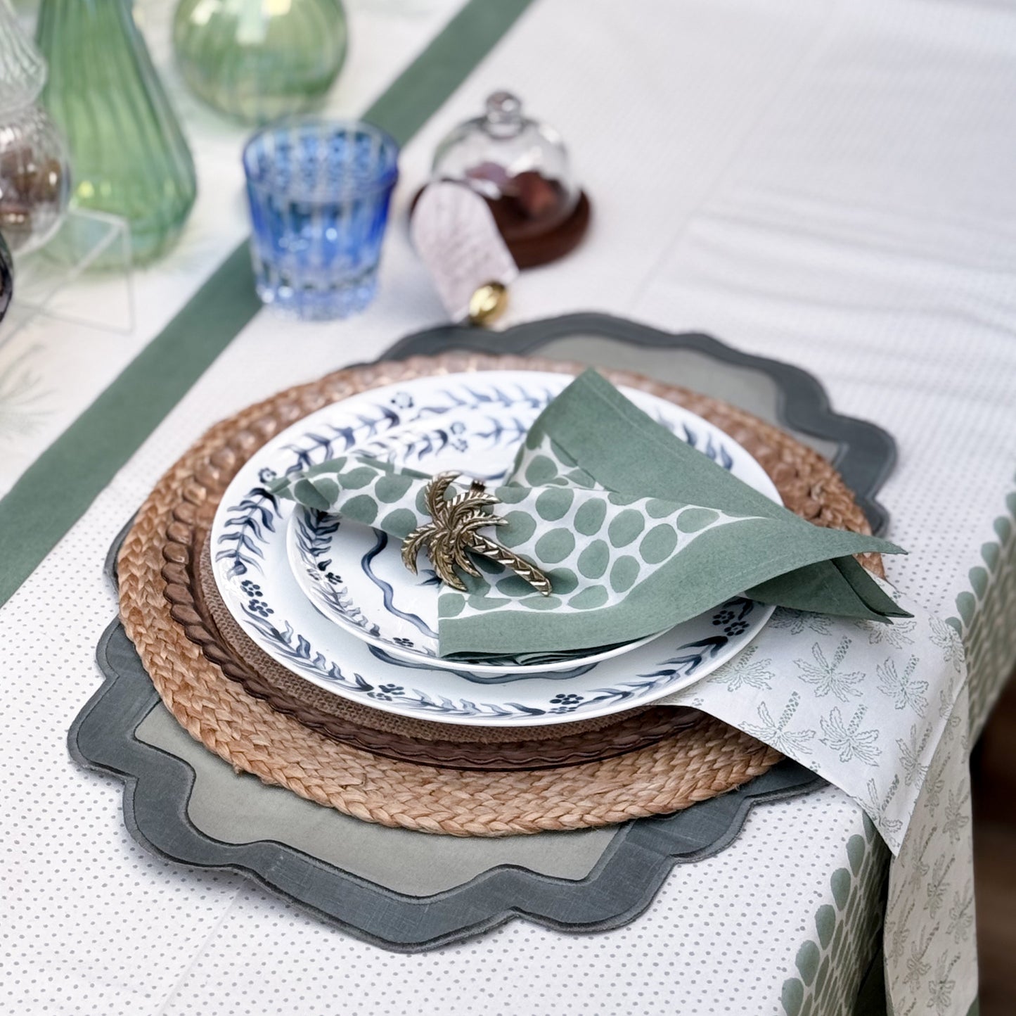 Polka Dot Table Cloth