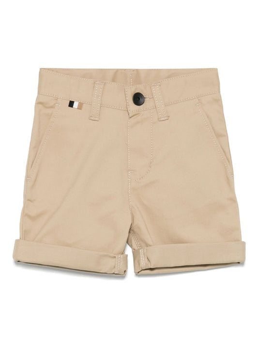 BOSS Boys Cream Shorts
