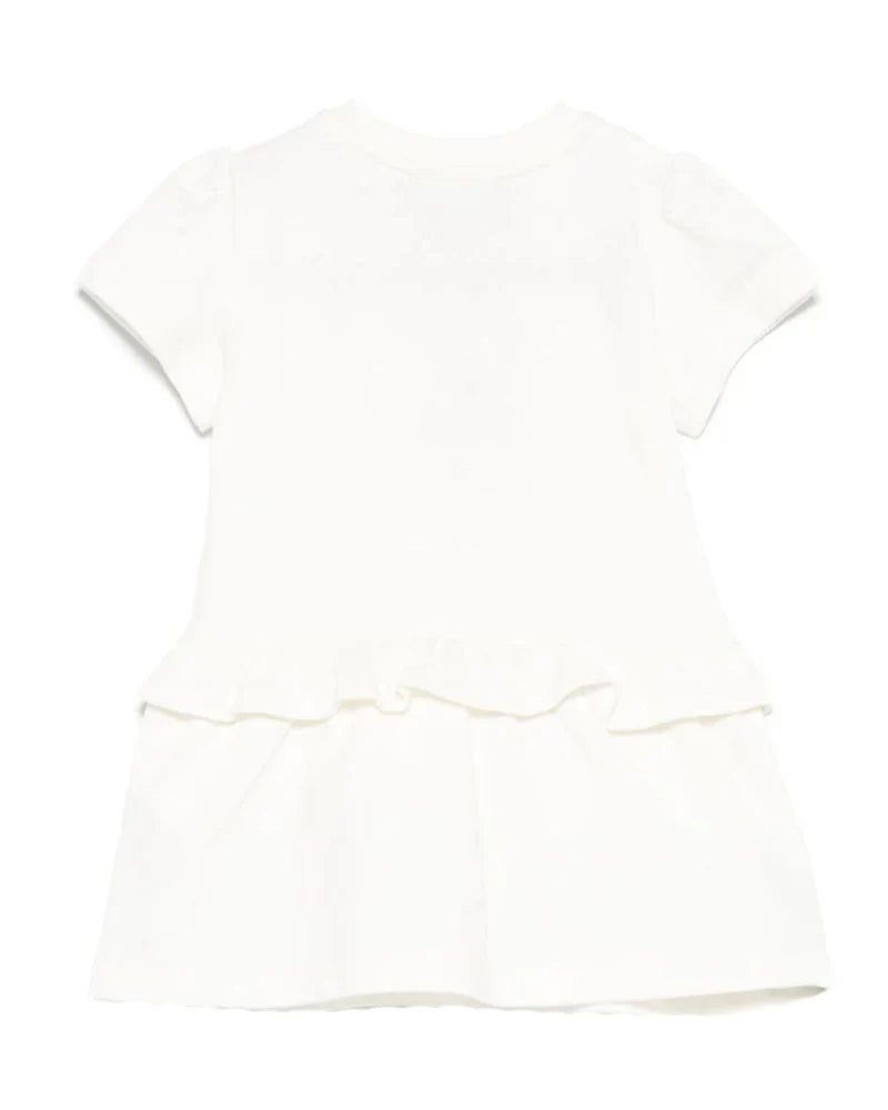 MOSCHINO Baby Girls Ivory Teddy Bear Dress