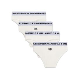 KARL LAGERFELD Girls White Underwear set of 2